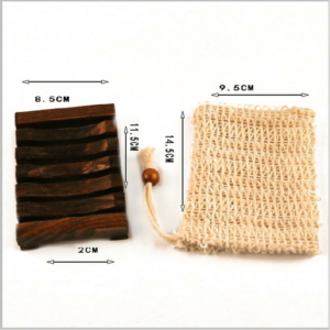 Dimensioni del sacchetto esfoliante per doccia