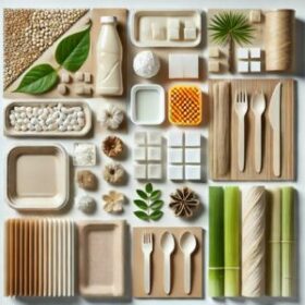  oggetti realizzati con materiali biodegradabili